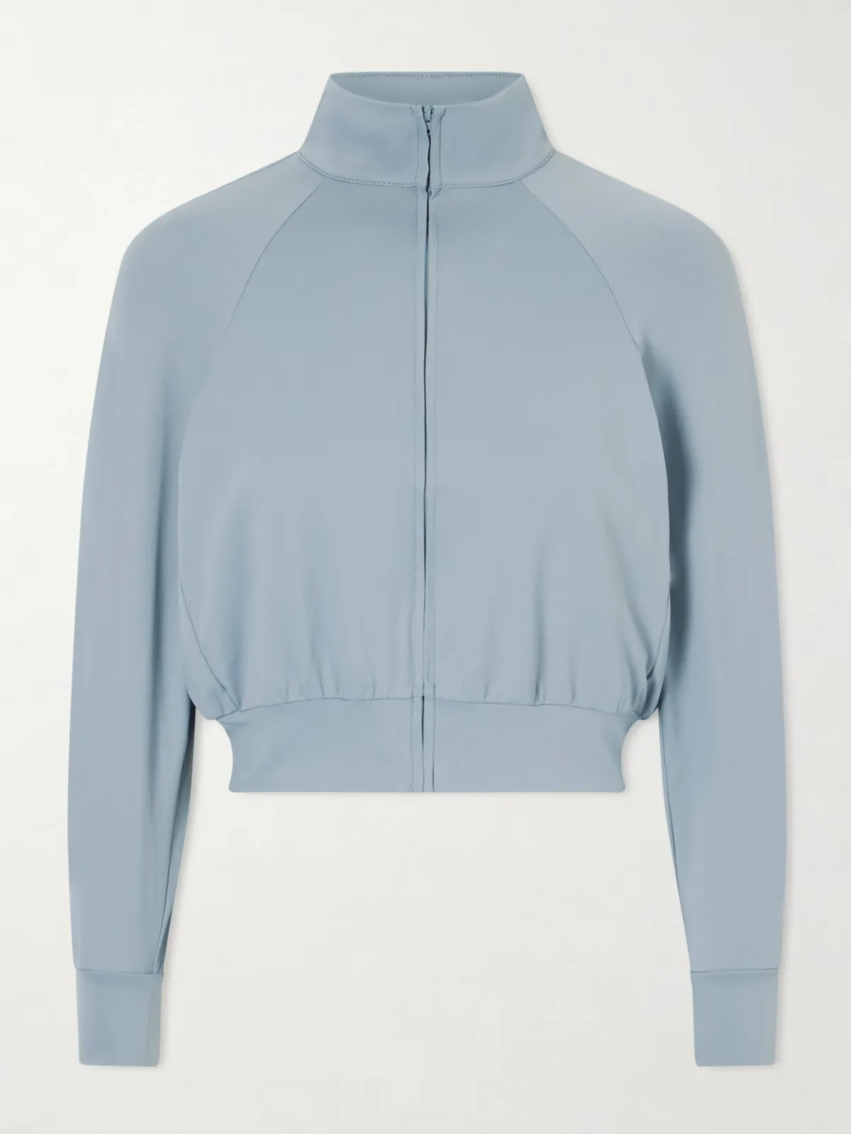 - + Nike Cropped Track Jacket - Washed Pacific