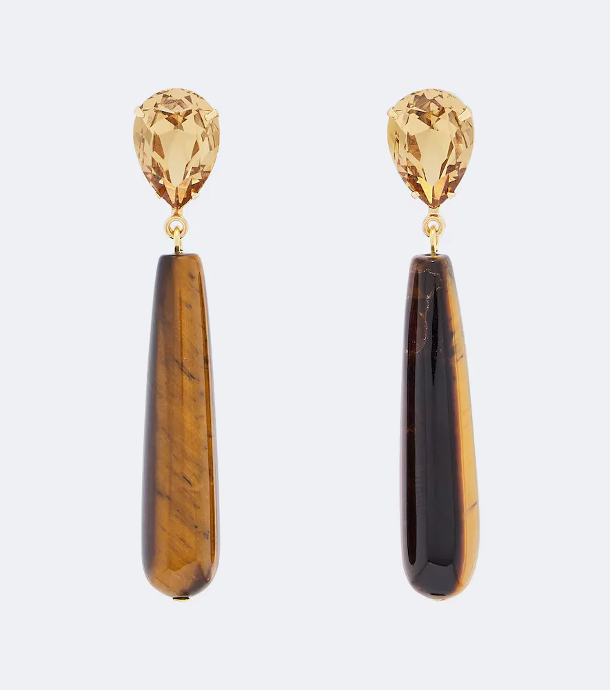 Jennifer Behr Caroline 18kt Gold-Plated Earrings by BEHR