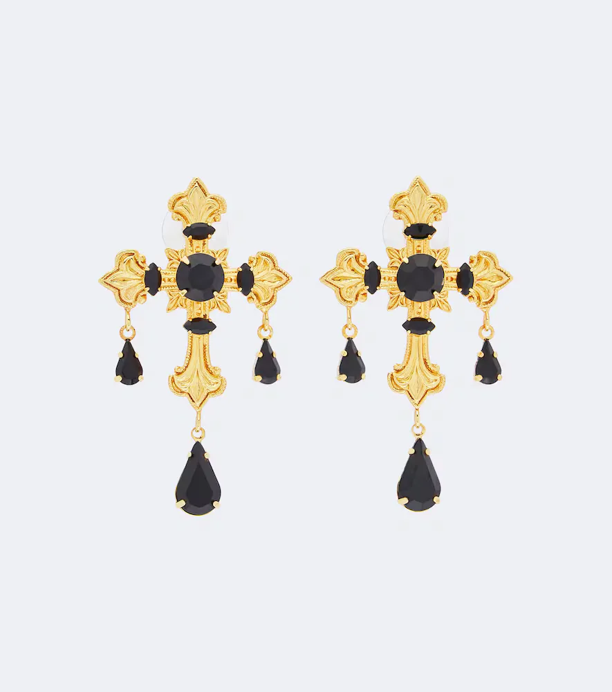 Jennifer Behr Davina 18kt Gold-Plated Earrings by BEHR