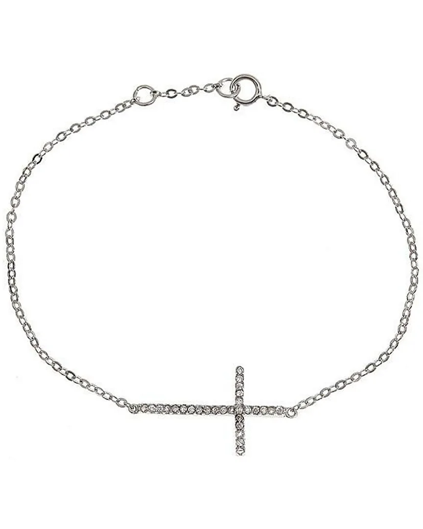 Silver Cz Bracelet by Sterling Forever
