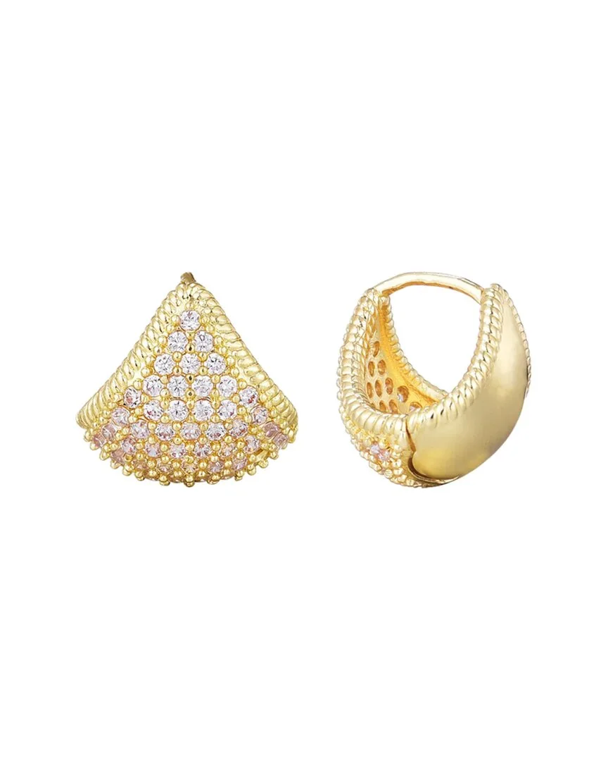 14K Plated Purse Earrings by Adornia