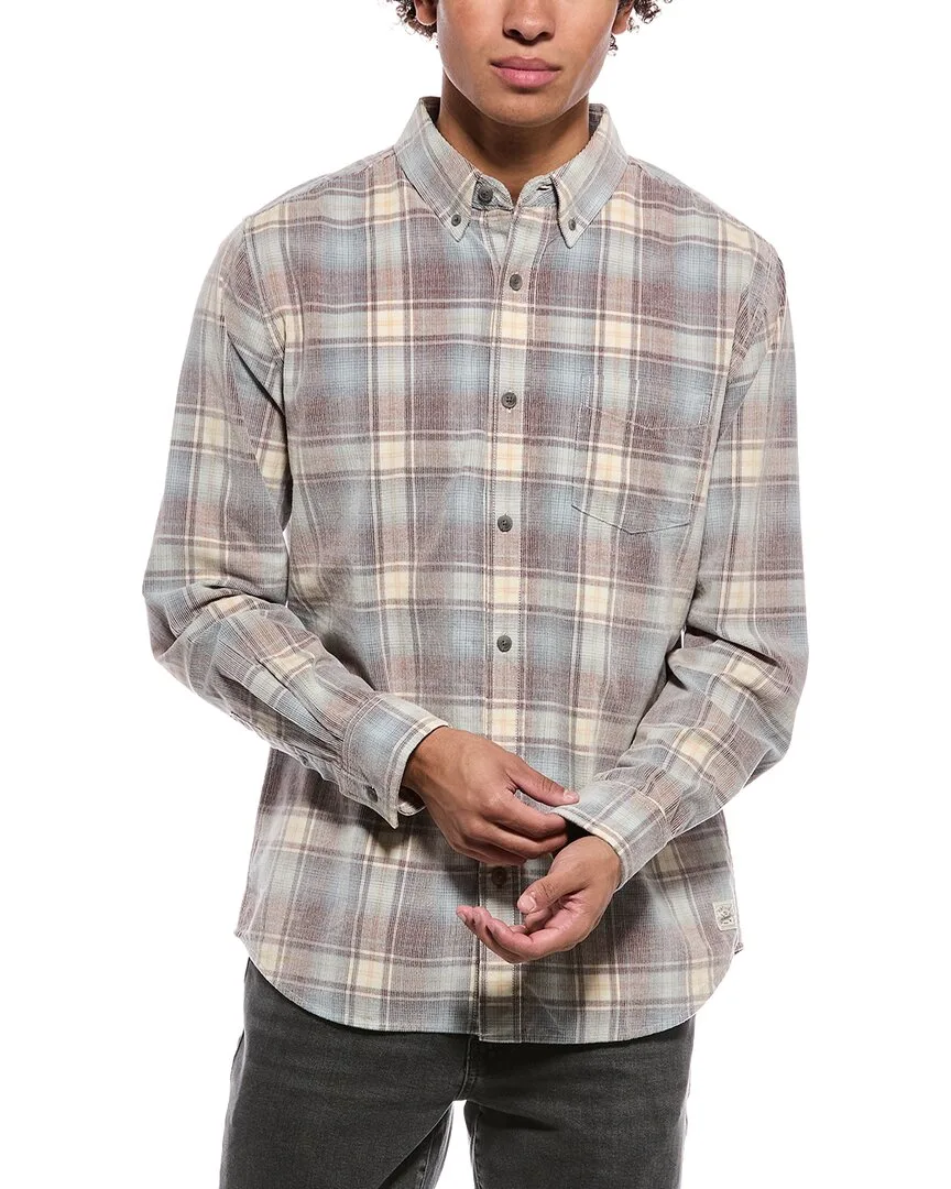 Corduroy Plaid Shirt