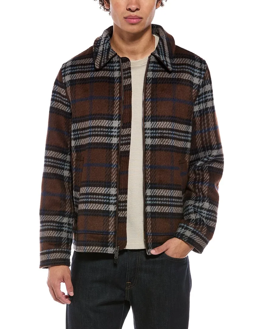 Zip Up Shirt Jacket