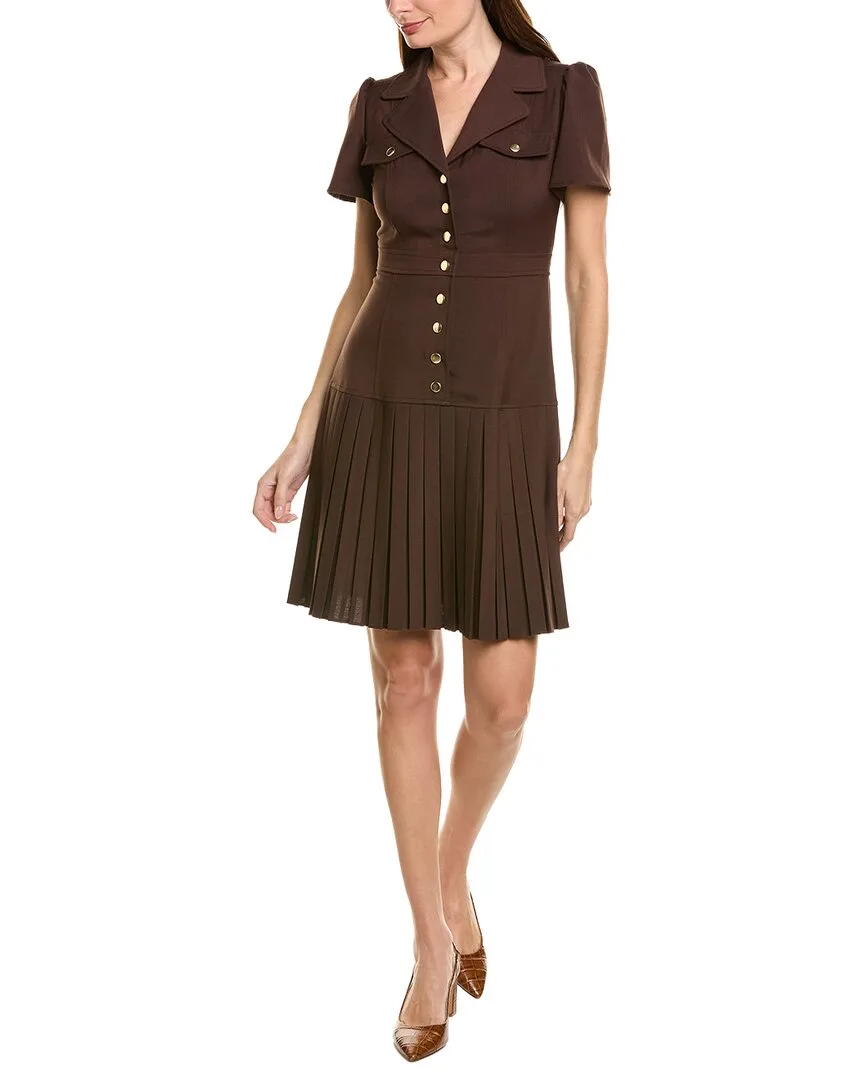 Nanette Lepore Short Sleeve Shirtdress by Sharagano