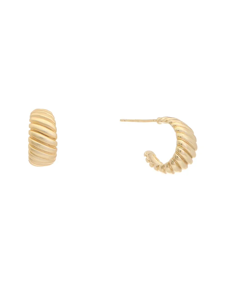 18K Plated Hoops by Juvell