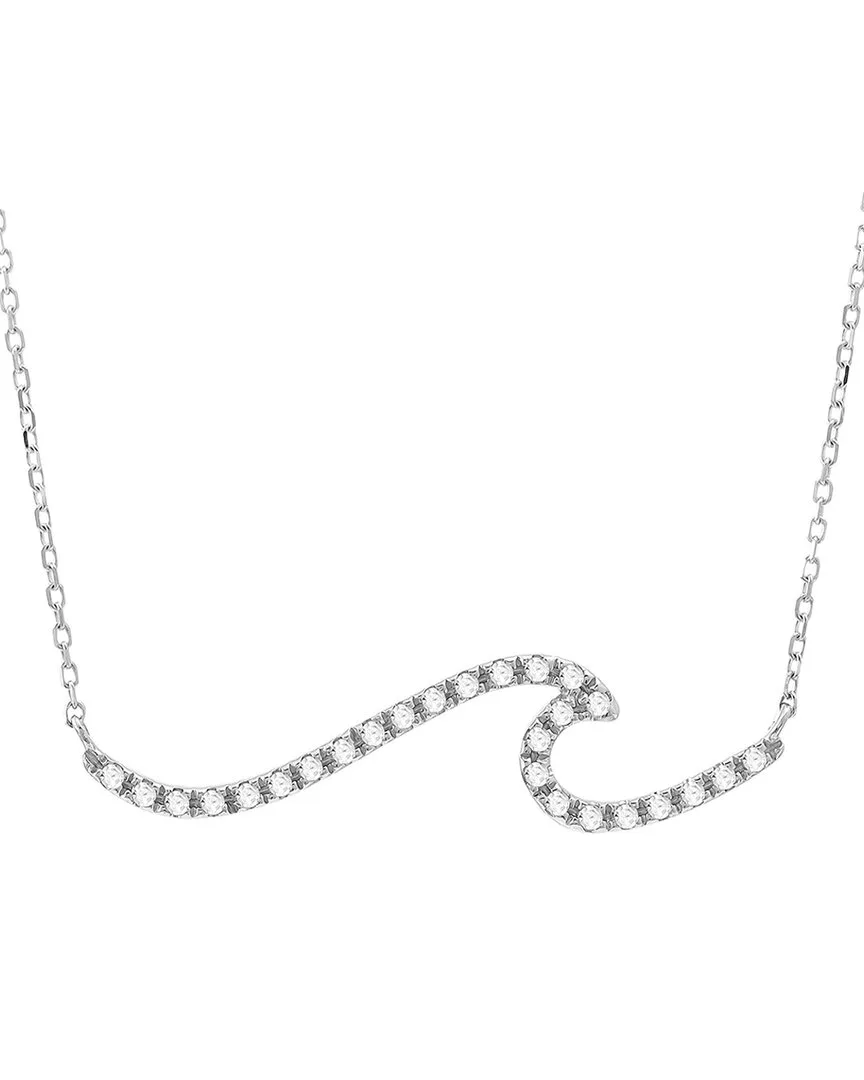 0.10 ct. tw. Diamond 14K Necklace by Diamond Select Cuts