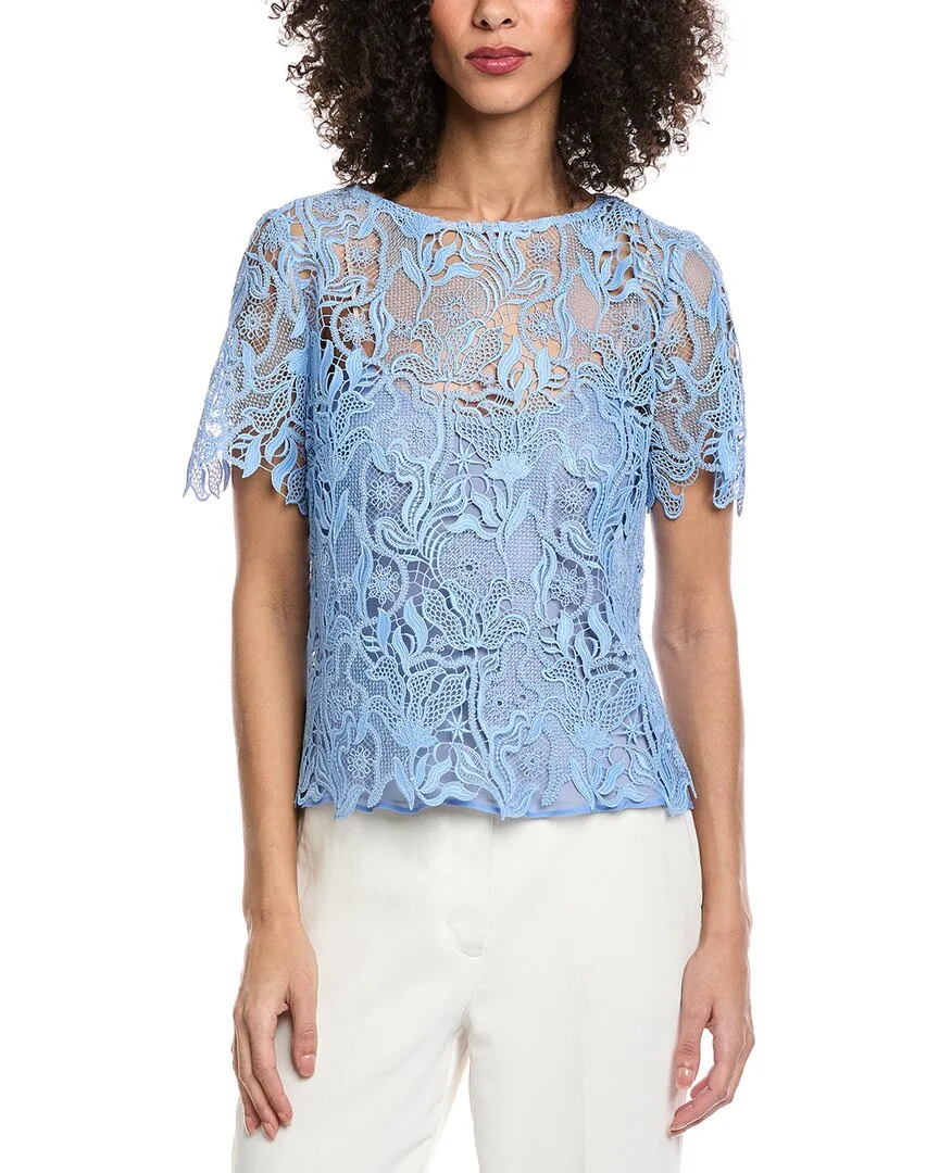 Bellflower Silk-Lined Top