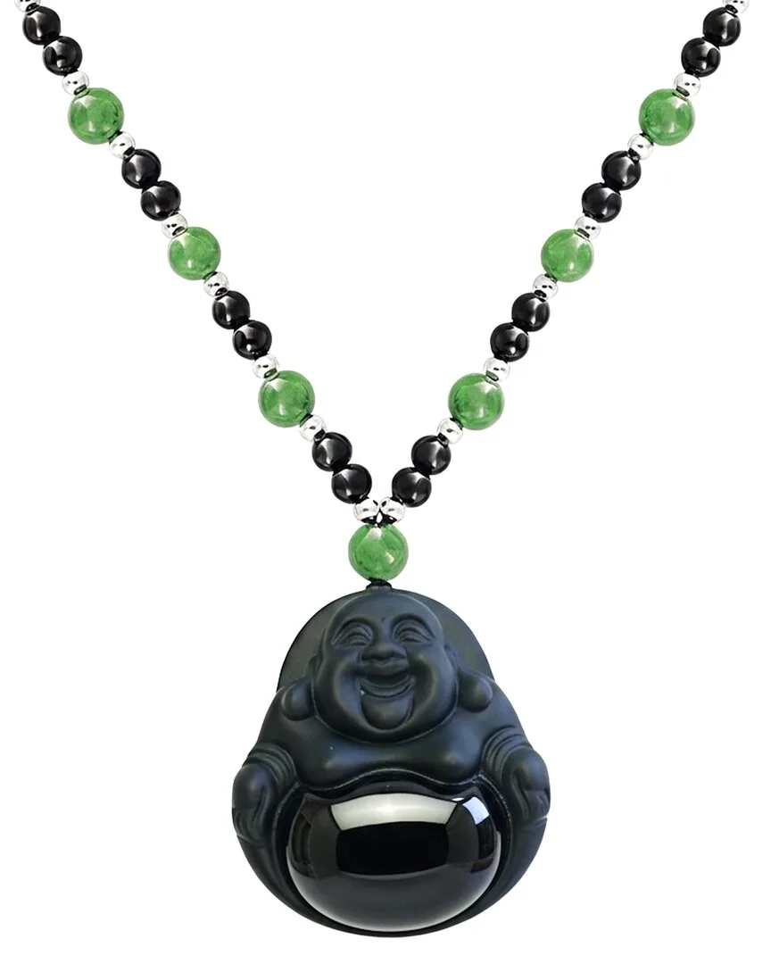 18K Plated 0.32 ct. tw. Gemstone Necklace by Liv Oliver