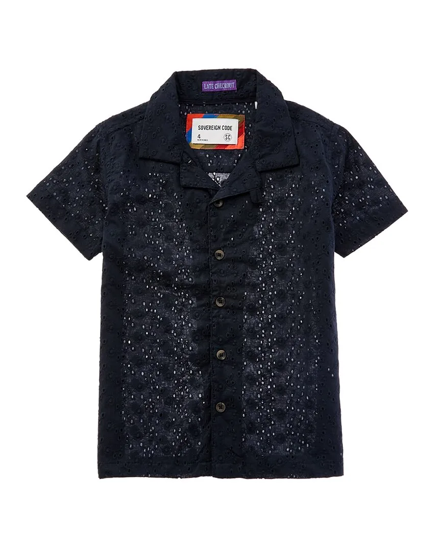 Notting Button Front T-Shirt by Sovereign Code
