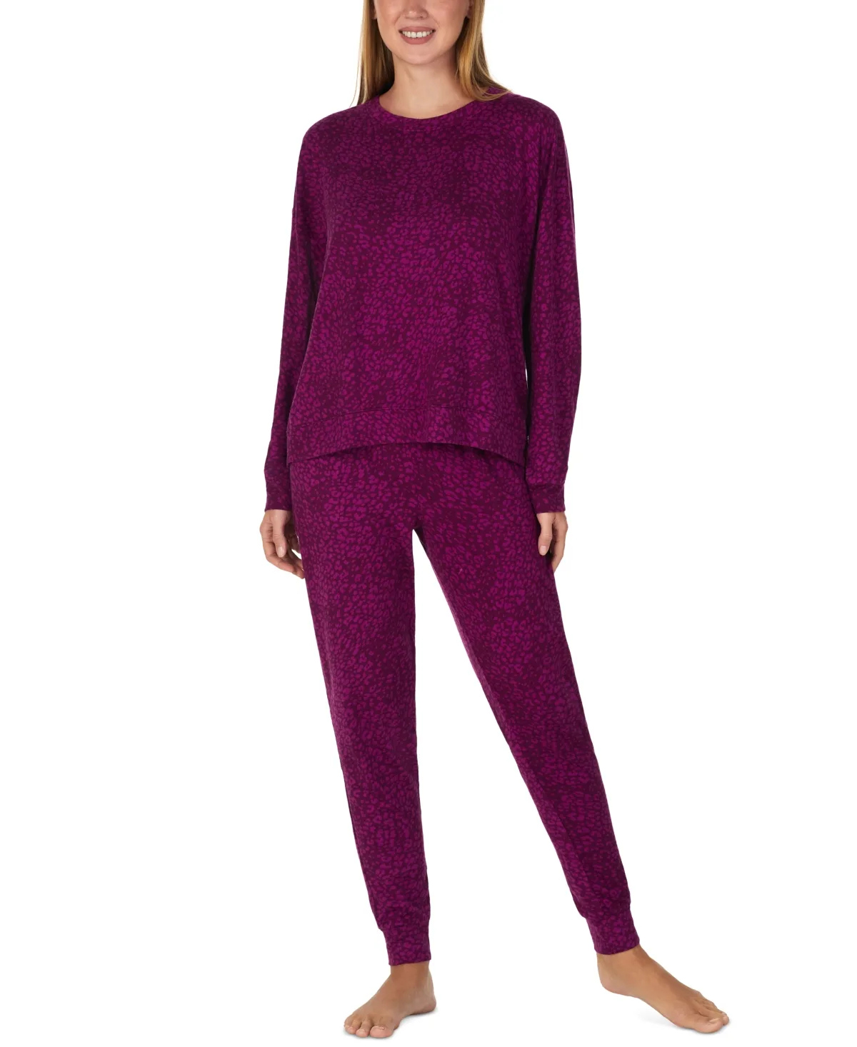 Long-Sleeve Sweater Knit Pullover and Jogger Pants, 2-Piece Set