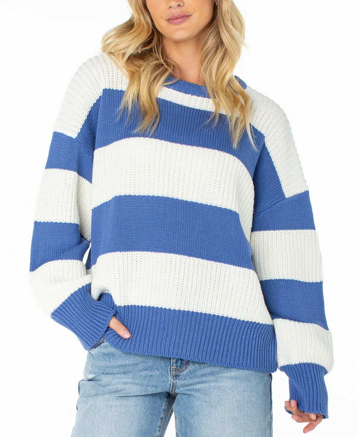 West-Side Oversized Chunky Knit Sweater