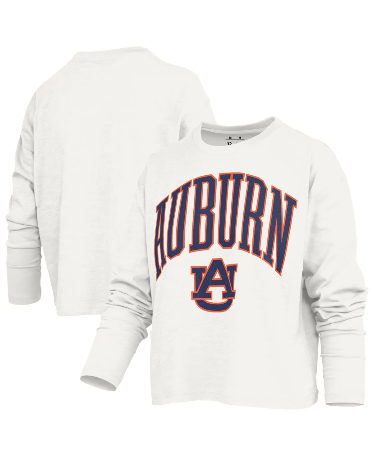 Auburn Tigers Motley Boxy Crewneck Long-Sleeve T-Shirt