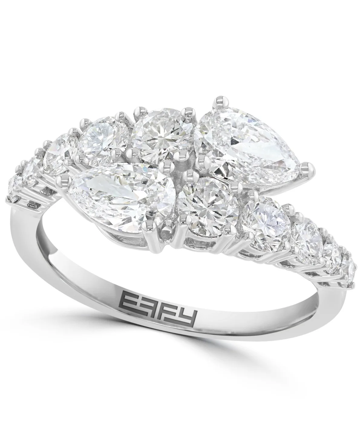 Effy Collection Lab-Grown Diamond Ring (2 ct. t.w.) in 14k White Gold by Effy Collection
