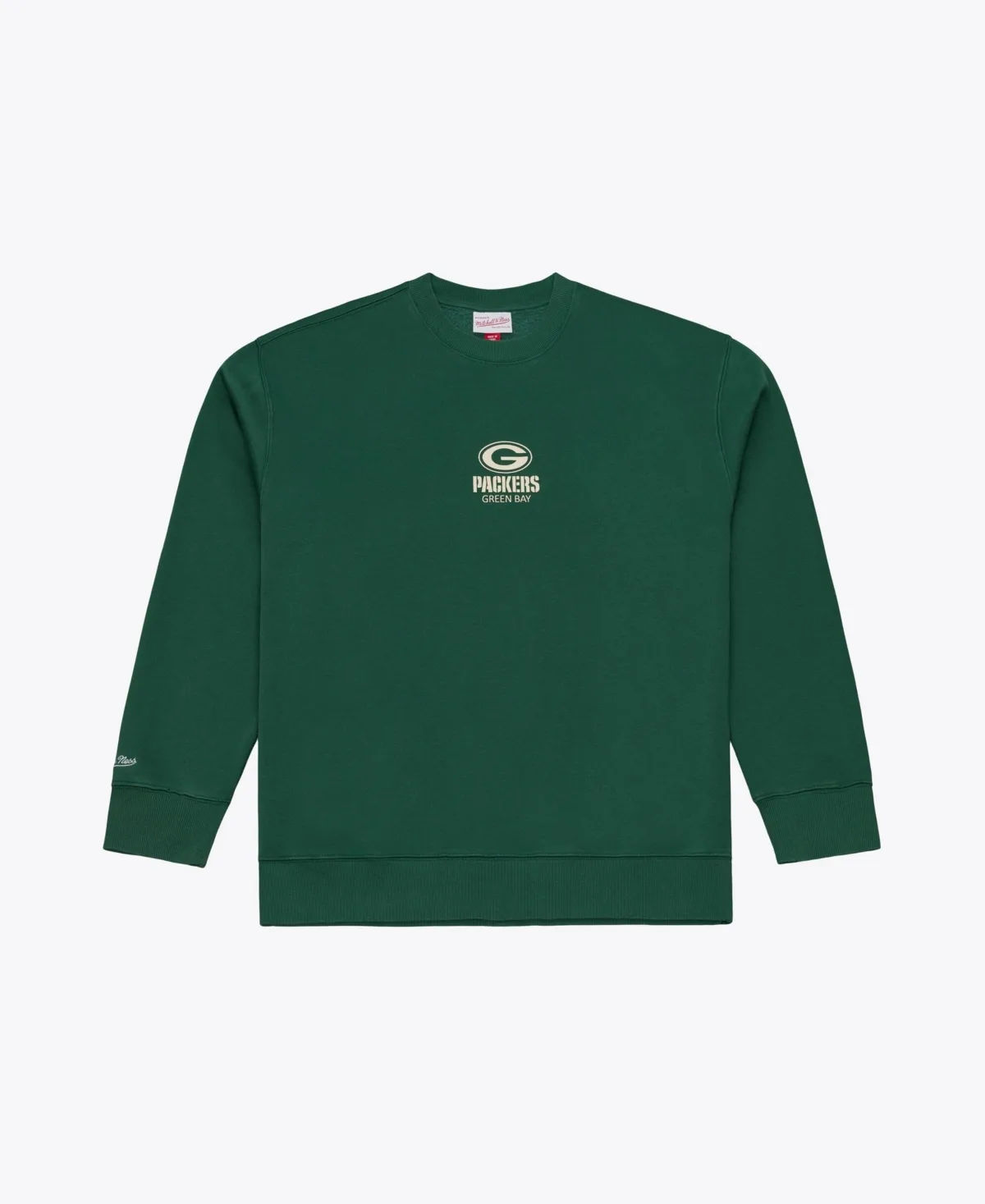 Bay Packers Core Essentials Micro Logo Fleece Sweatshirt