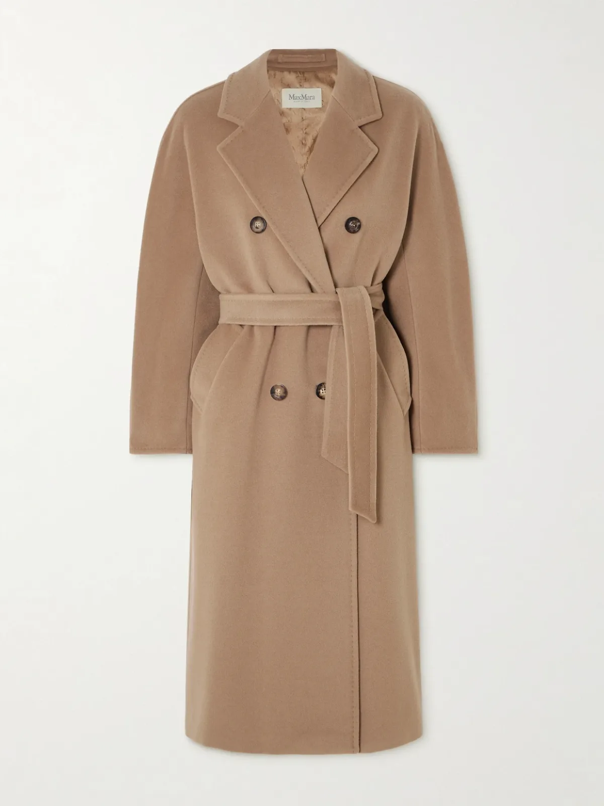 - Madame 101801 Icon Double-breasted Wool And Cashmere-blend Coat -
