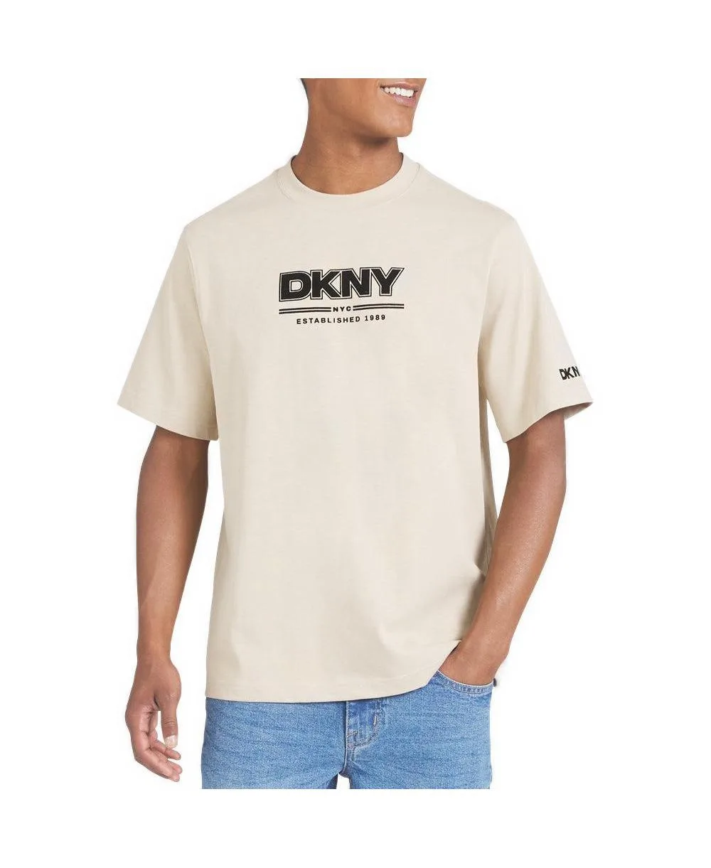 Relaxed-Fit Heavyweight Cotton T-Shirt by DKNY