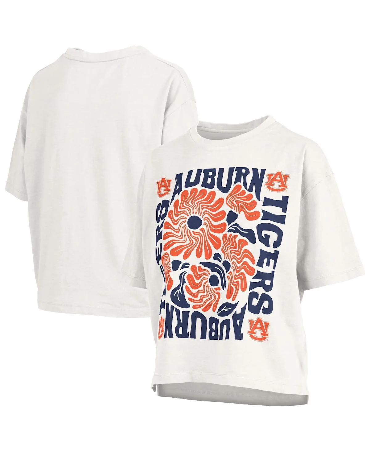 Auburn Tigers Elena Oversized Slub T-Shirt by Pressbox
