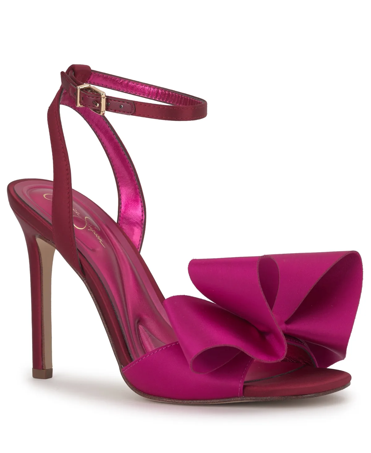 Olivine Bow High-Heel Stiletto Dress Sandals by Jessica Simpson