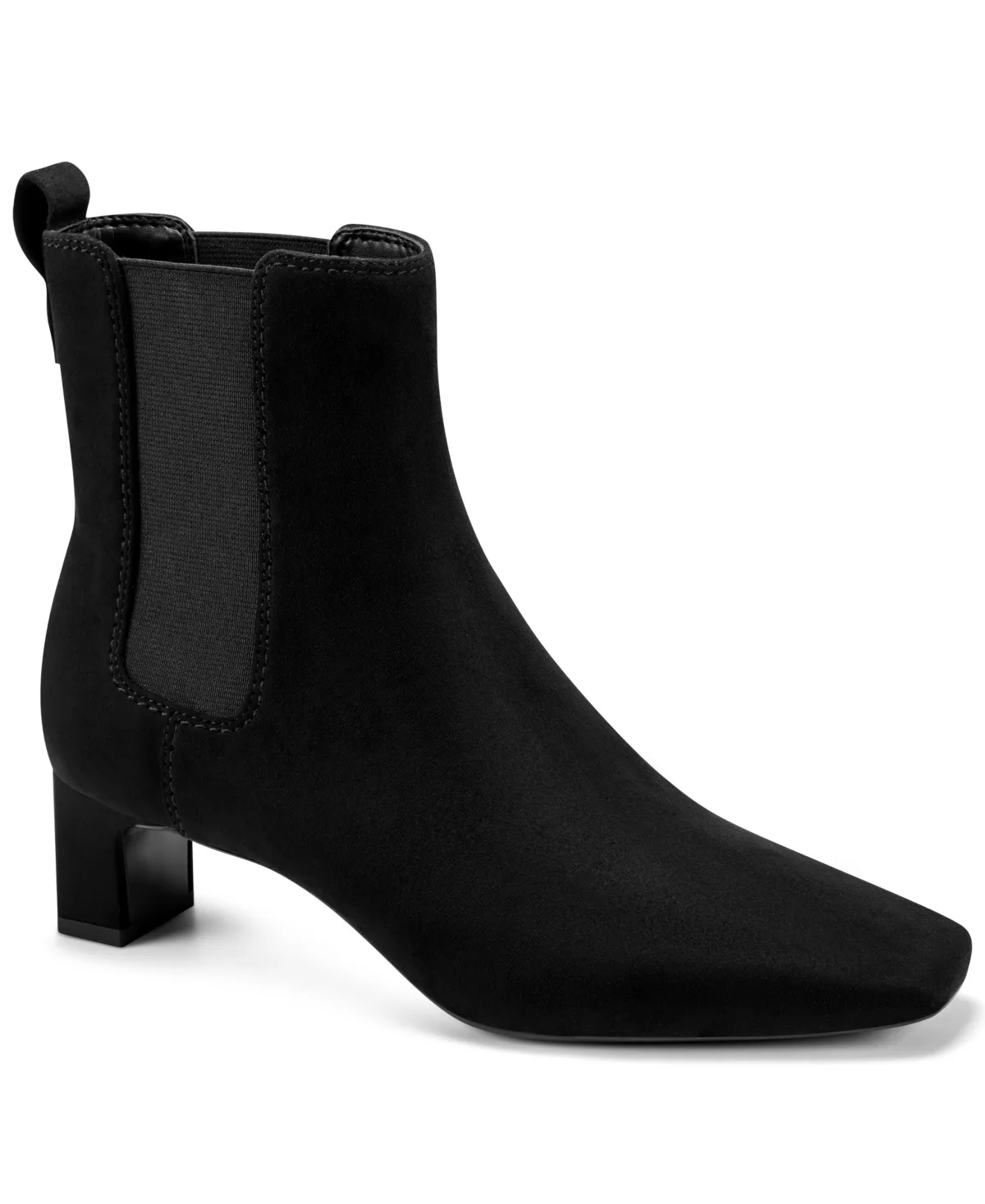 Mylie Square Toe Block Heel Chelsea Booties by DKNY