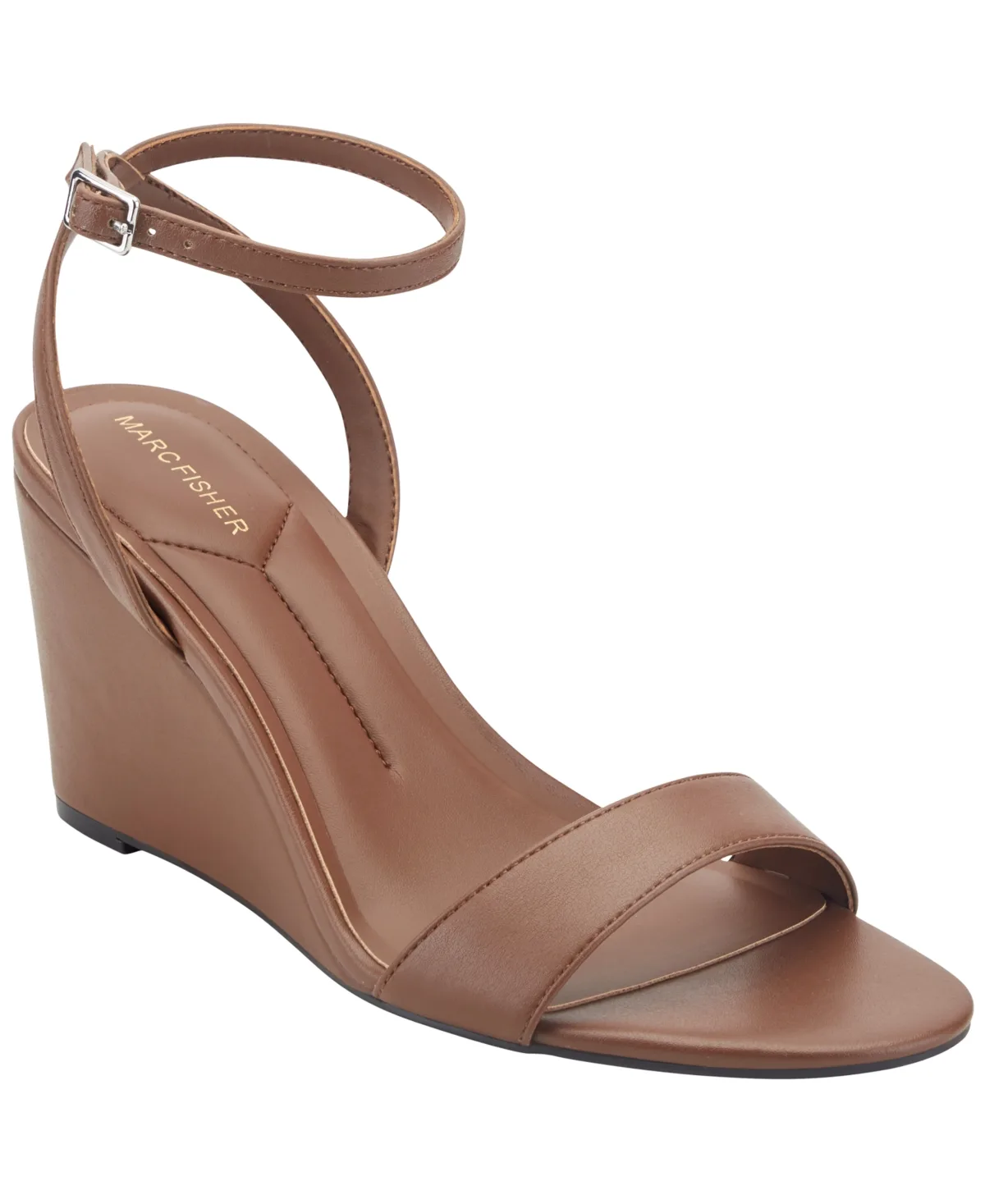 Lafier Ankle Strap Wedge Sandals by Marc Fisher