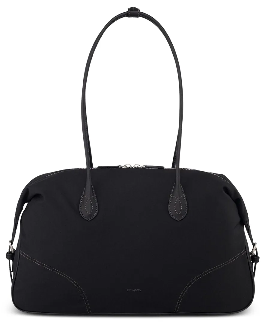 Holo Leather Large Top Handle Shoulder Handbag by Oryany