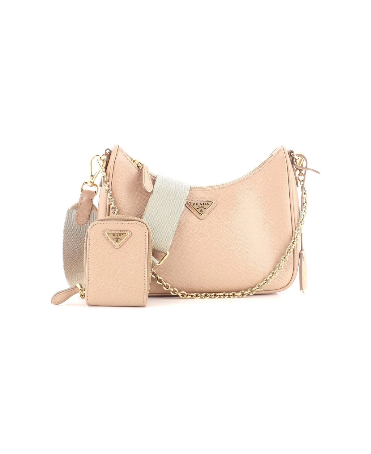 Pre-Owned Small Re-Edition 2005 Shoulder Bag Saffiano Leather by Prada
