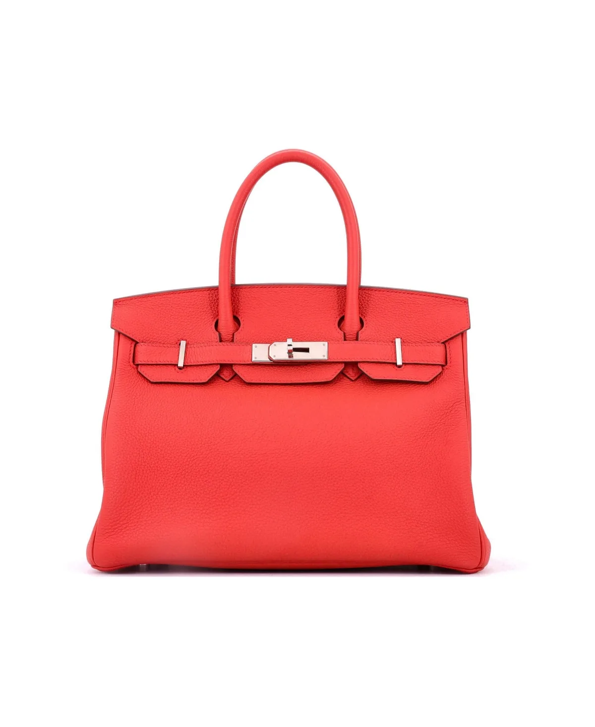 Pre-Owned Hermes Birkin 30 Handbag Togo with Palladium Hardware by Hermes
