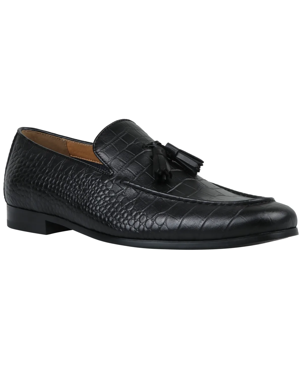 Tassel Leather Loafers by Bar III