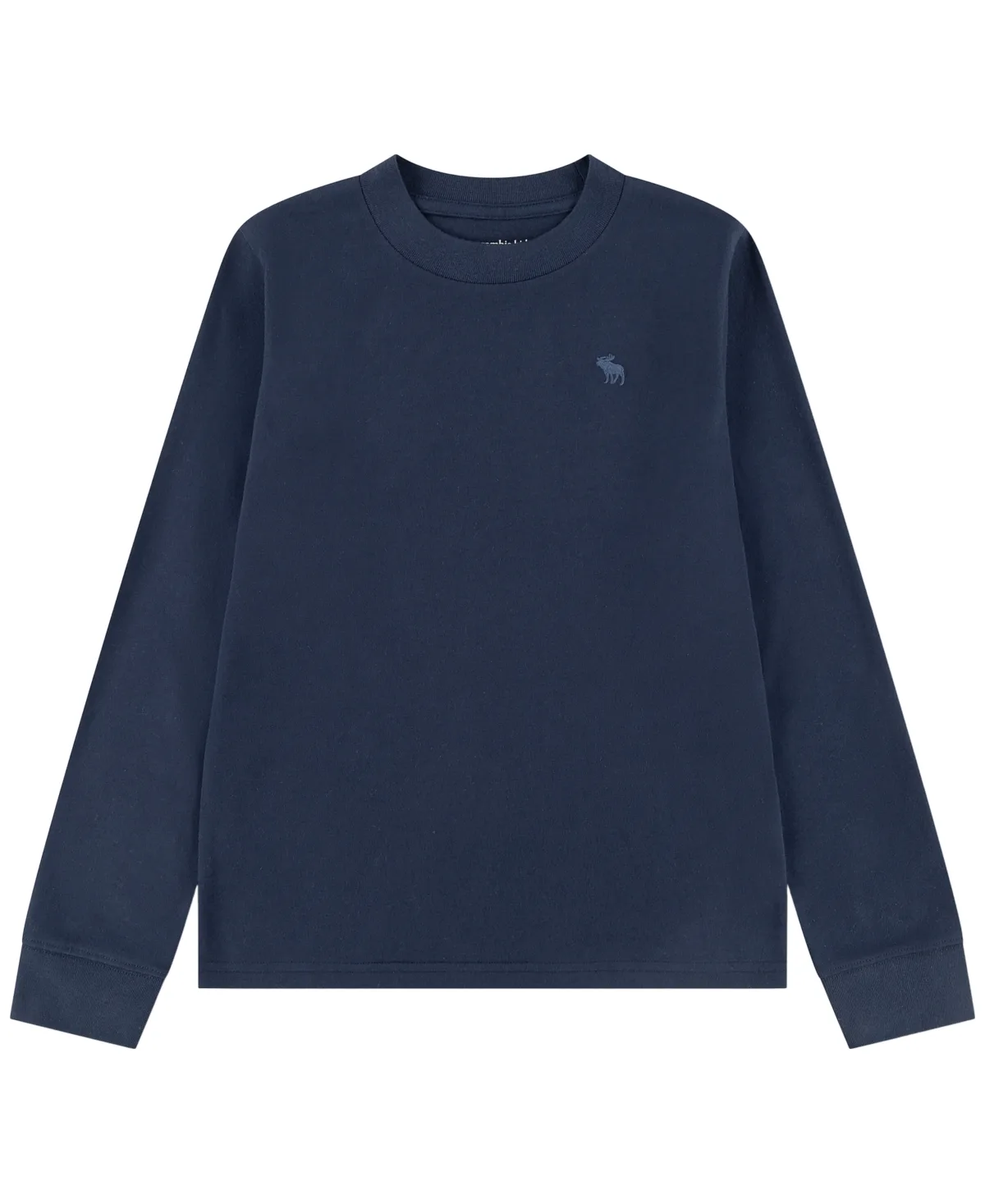 Essential Crewneck Long-Sleeve T-Shirt by Abercrombie Kids