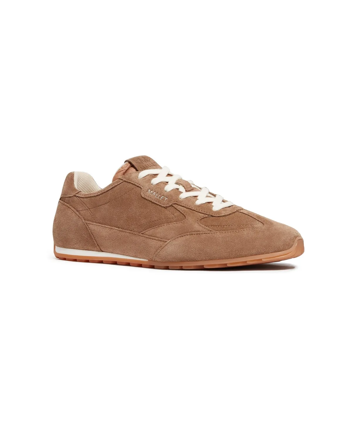 Penn Retro Leather and Suede Runner Sneakers by Mallet