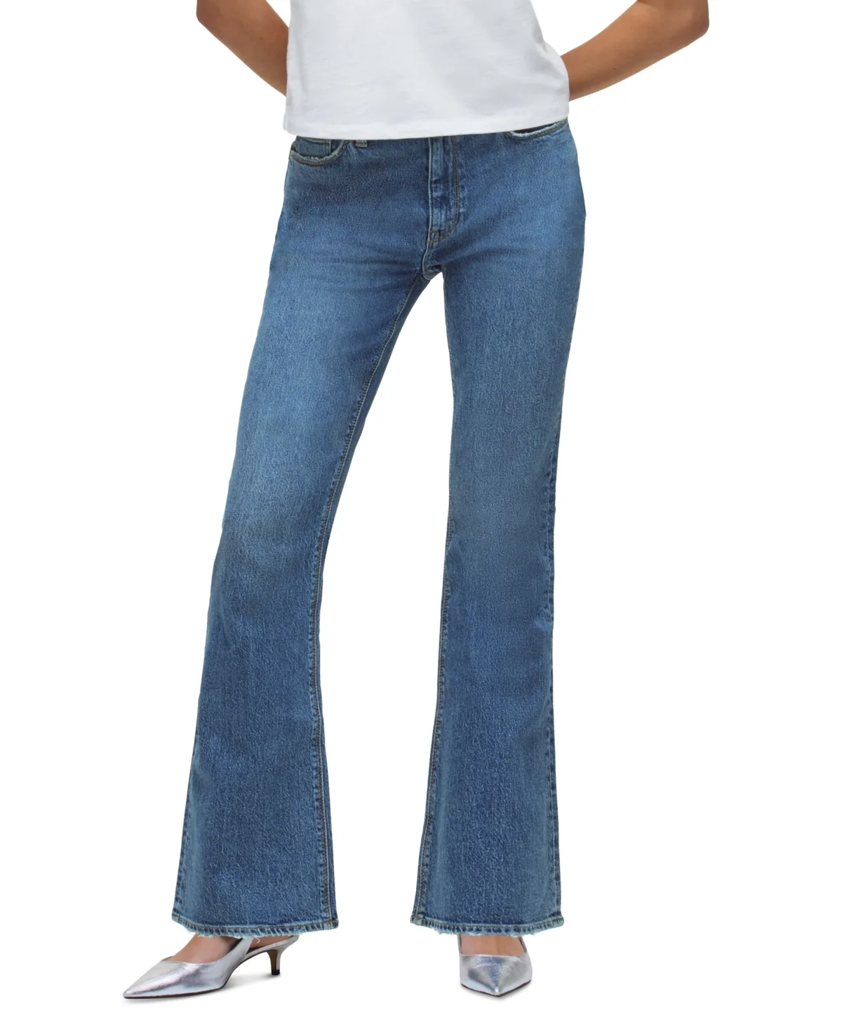 Barbara High-Rise Stretch Bootcut Jeans by Hudson Jeans