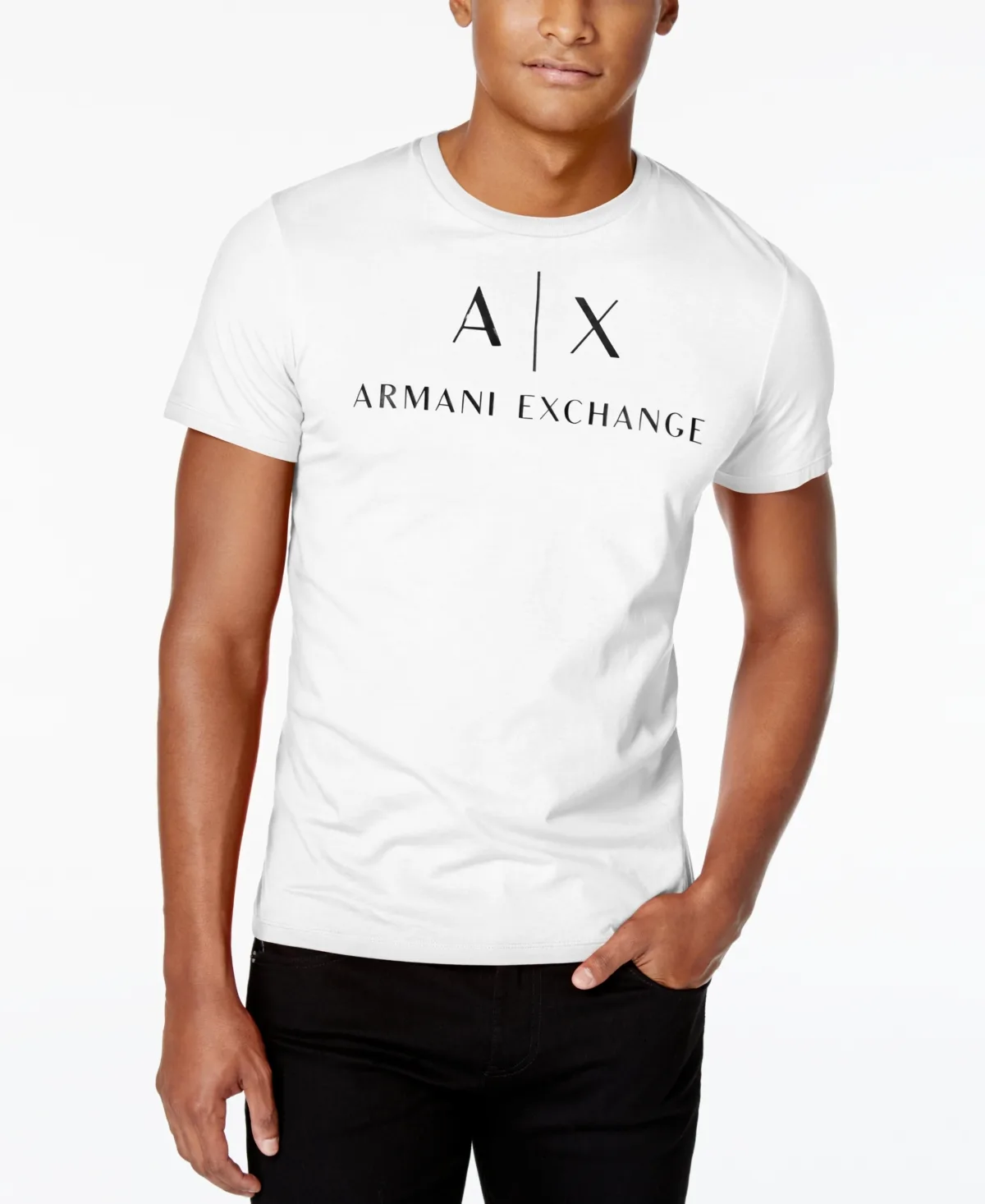 Solid Logo T-Shirt by Armani