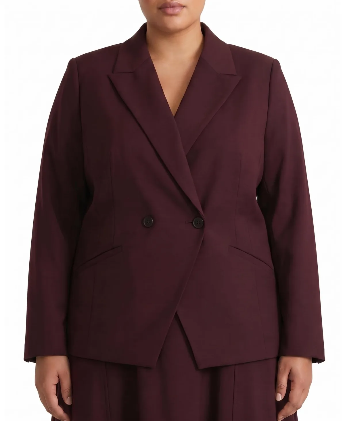 Double Breasted Ponte Blazer by Universal Standard