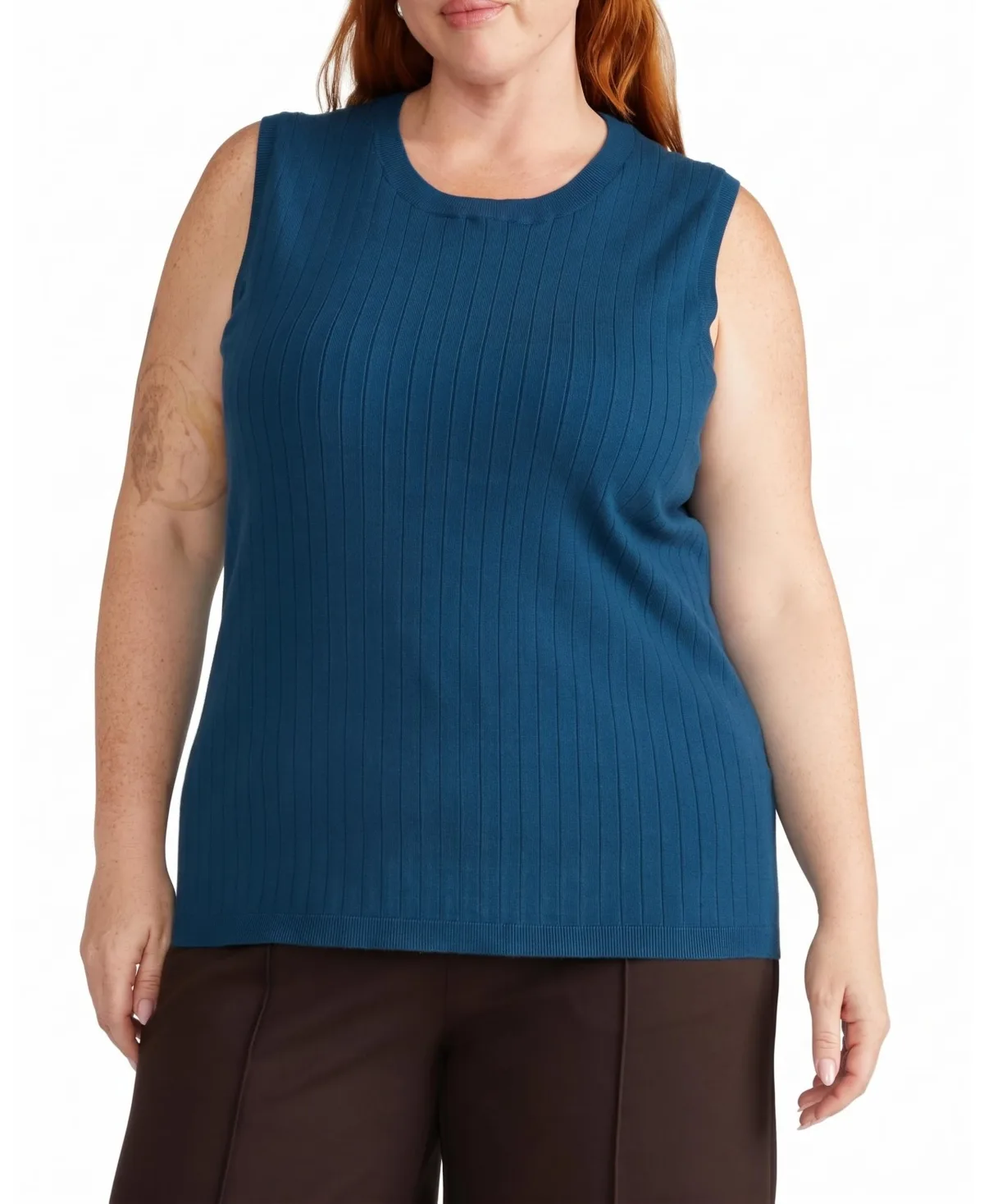Savvy Fine Knit Sweater Shell by Universal Standard