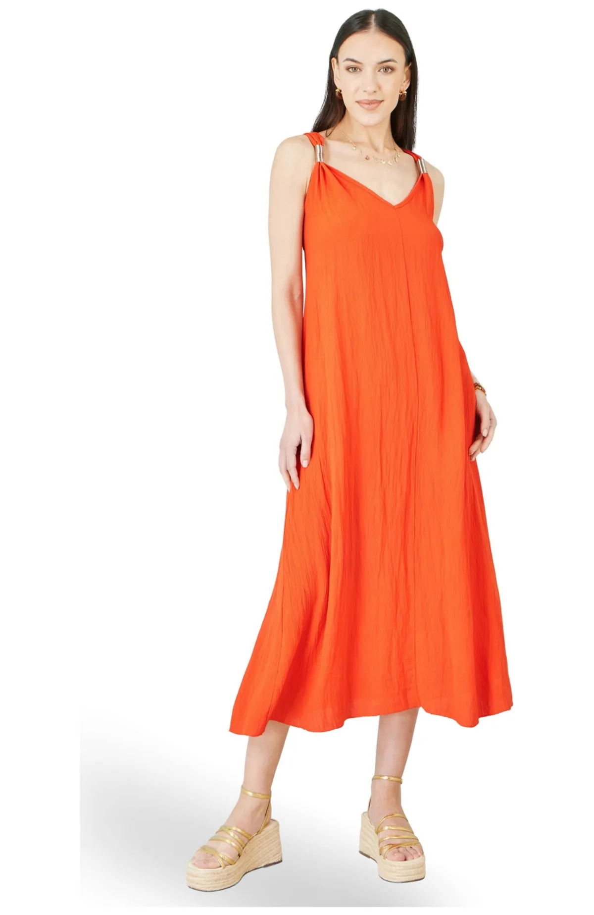 Viscose Maxi Beach Dress by Yumi