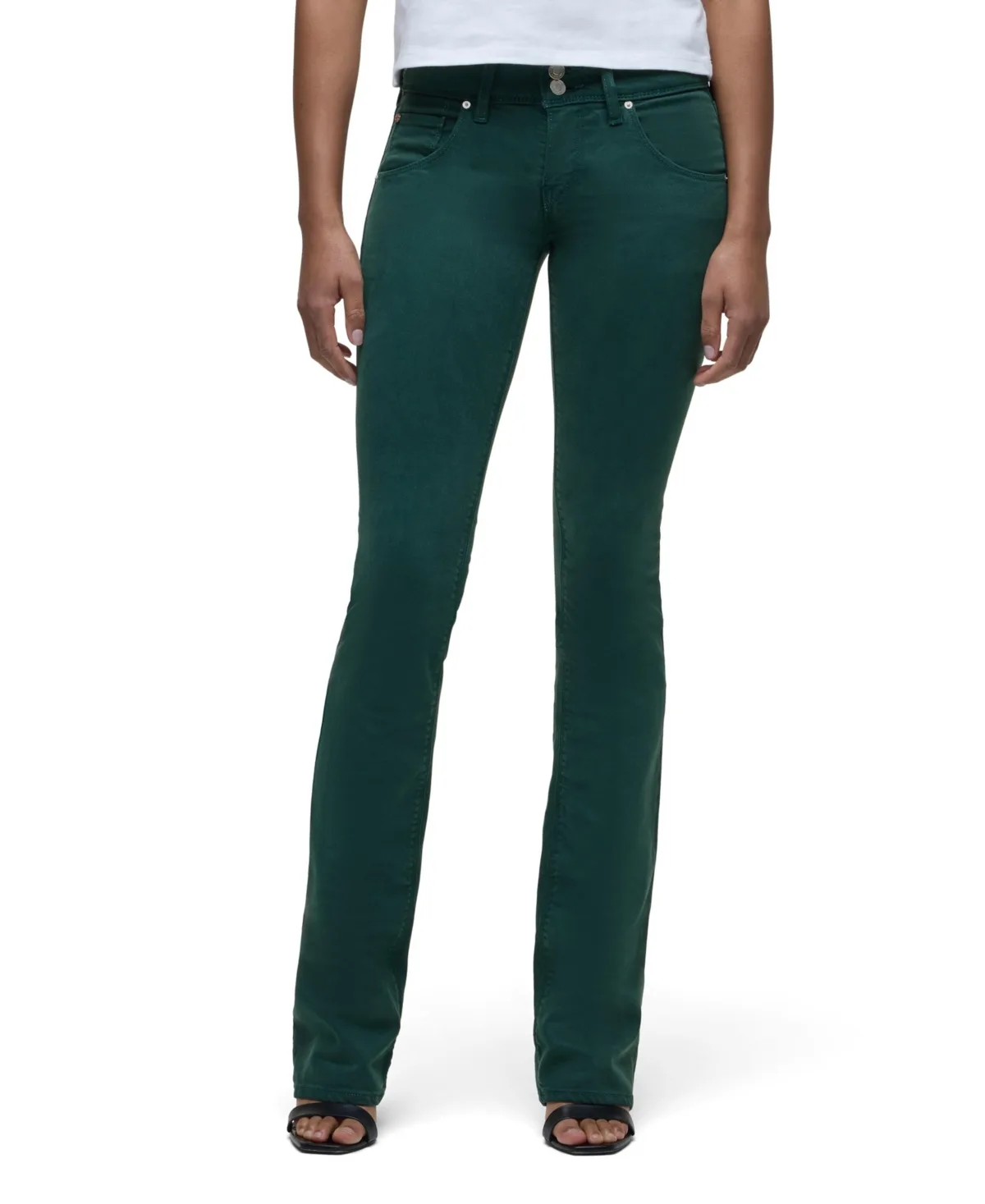 Beth Low-Rise Bootcut Cotton-Blend Stretch Jeans by Hudson Jeans