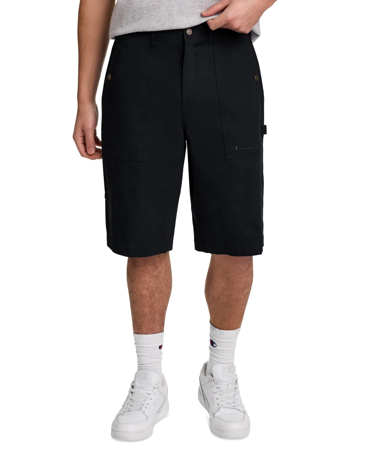 Woven Work Cargo Shorts, 12 Inseam by Champion