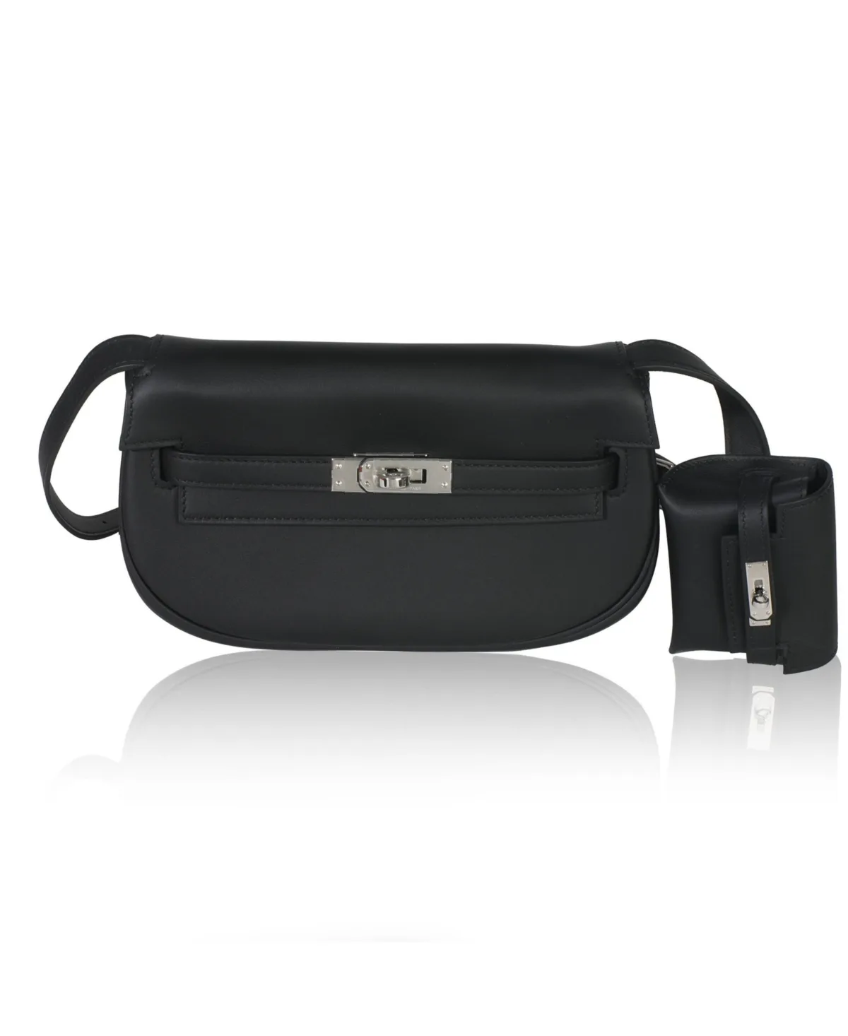 Pre-Owned Hermes Black Swift Kelly Moove Phw by Hermes