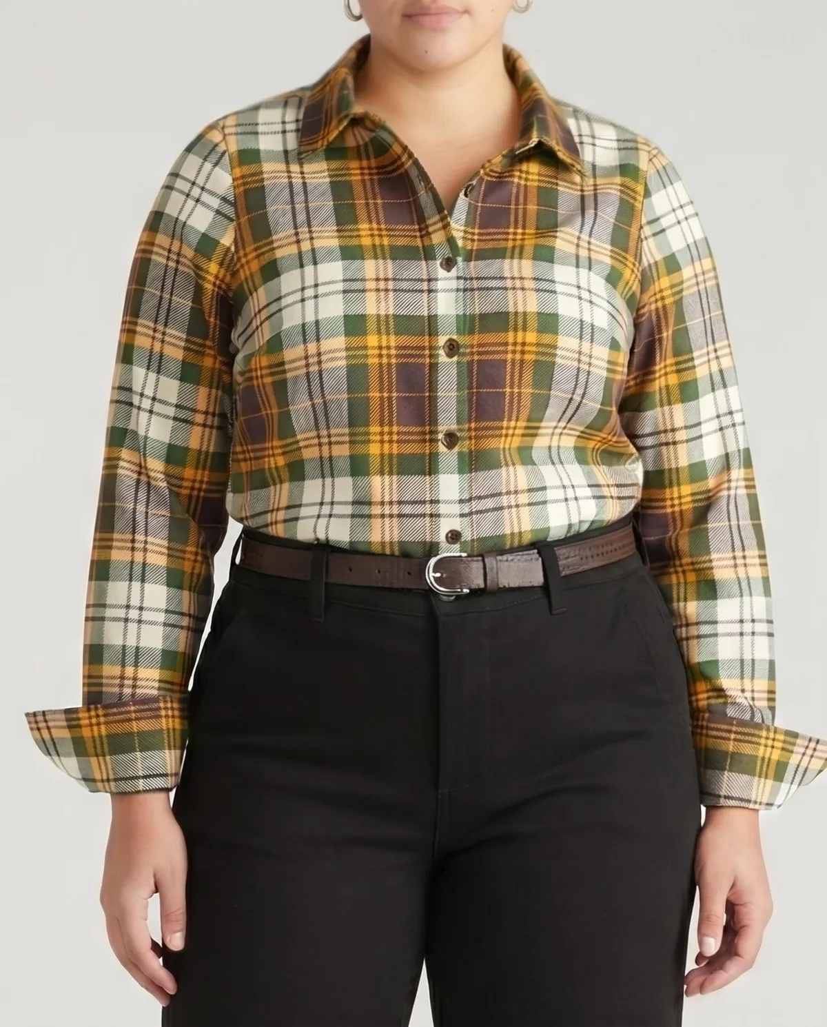Madison Relaxed-Fit Long-Sleeve Cotton Poplin Shirt by Universal Standard