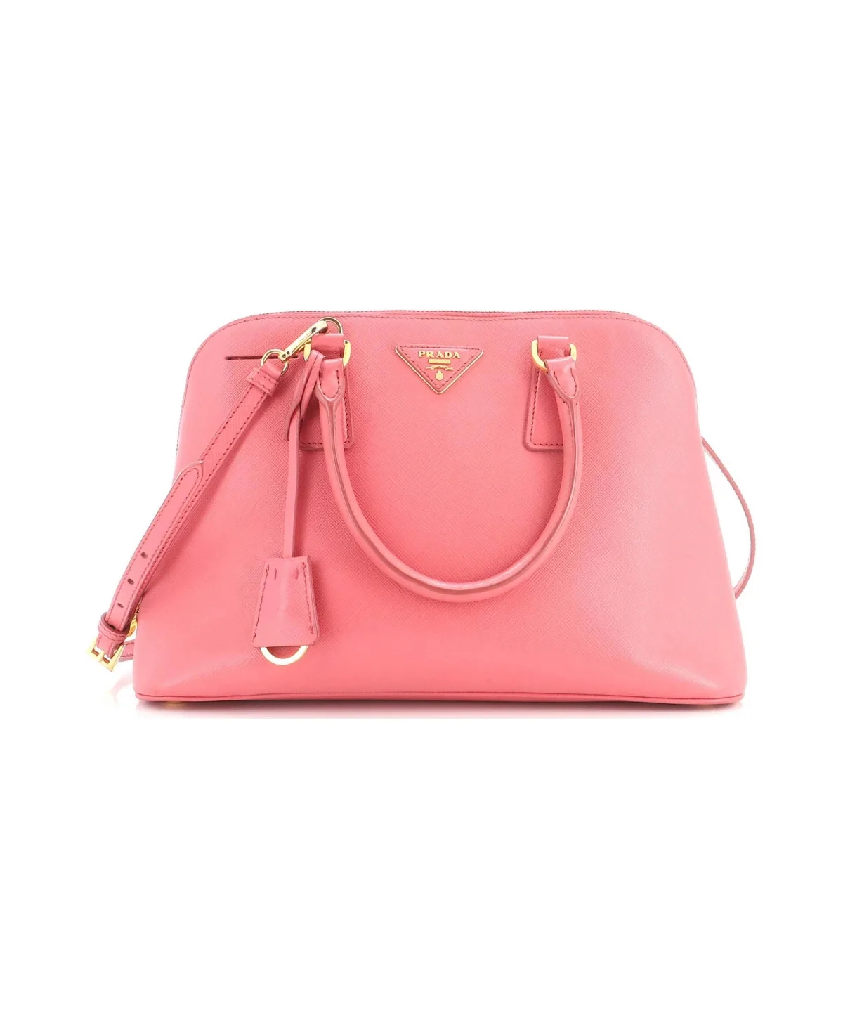 Pre-Owned Prada Medium Promenade Bag Saffiano Leather by Prada