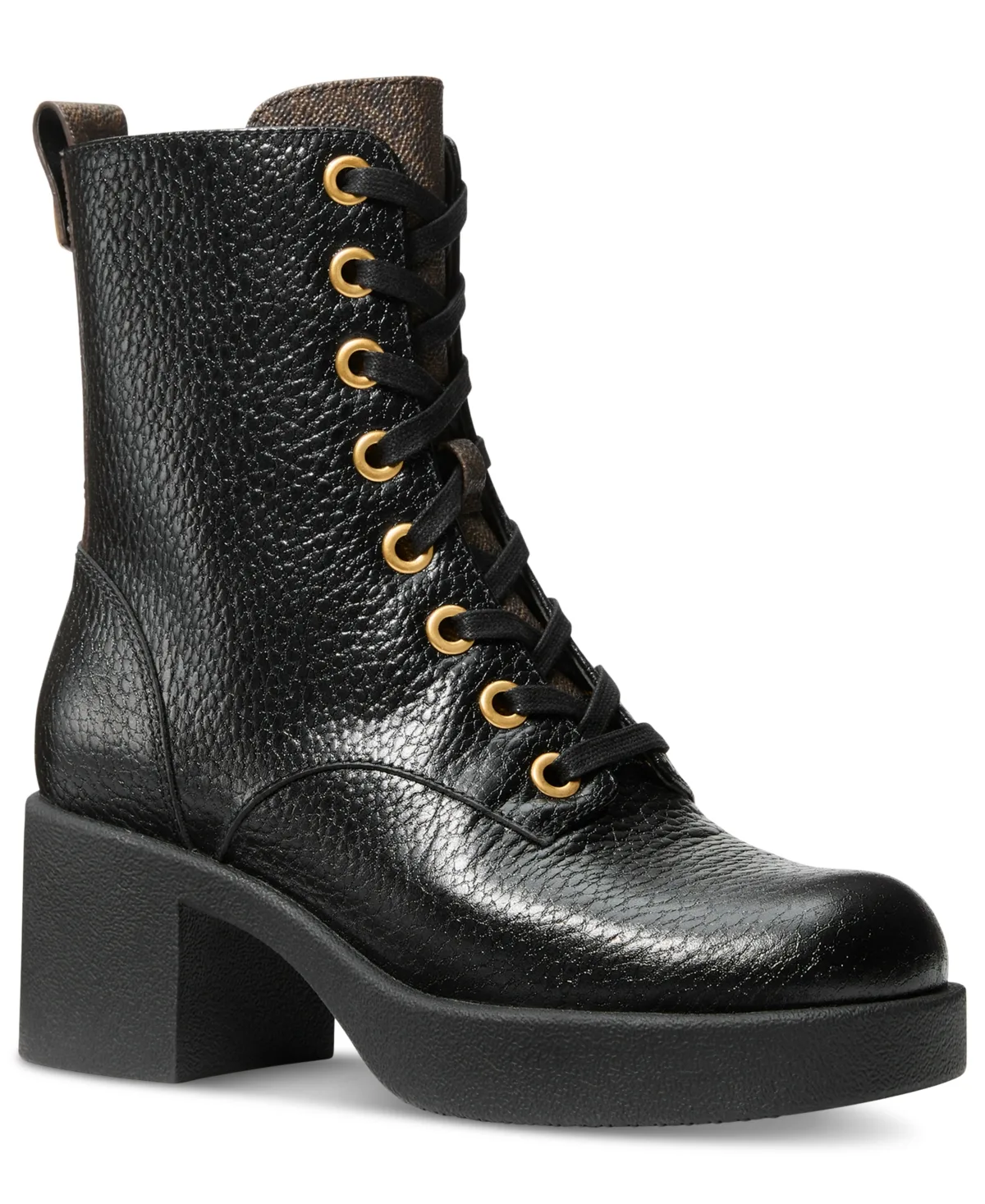 Bryant Platform Round Toe Booties - Leather by MICHAEL Michael Kors