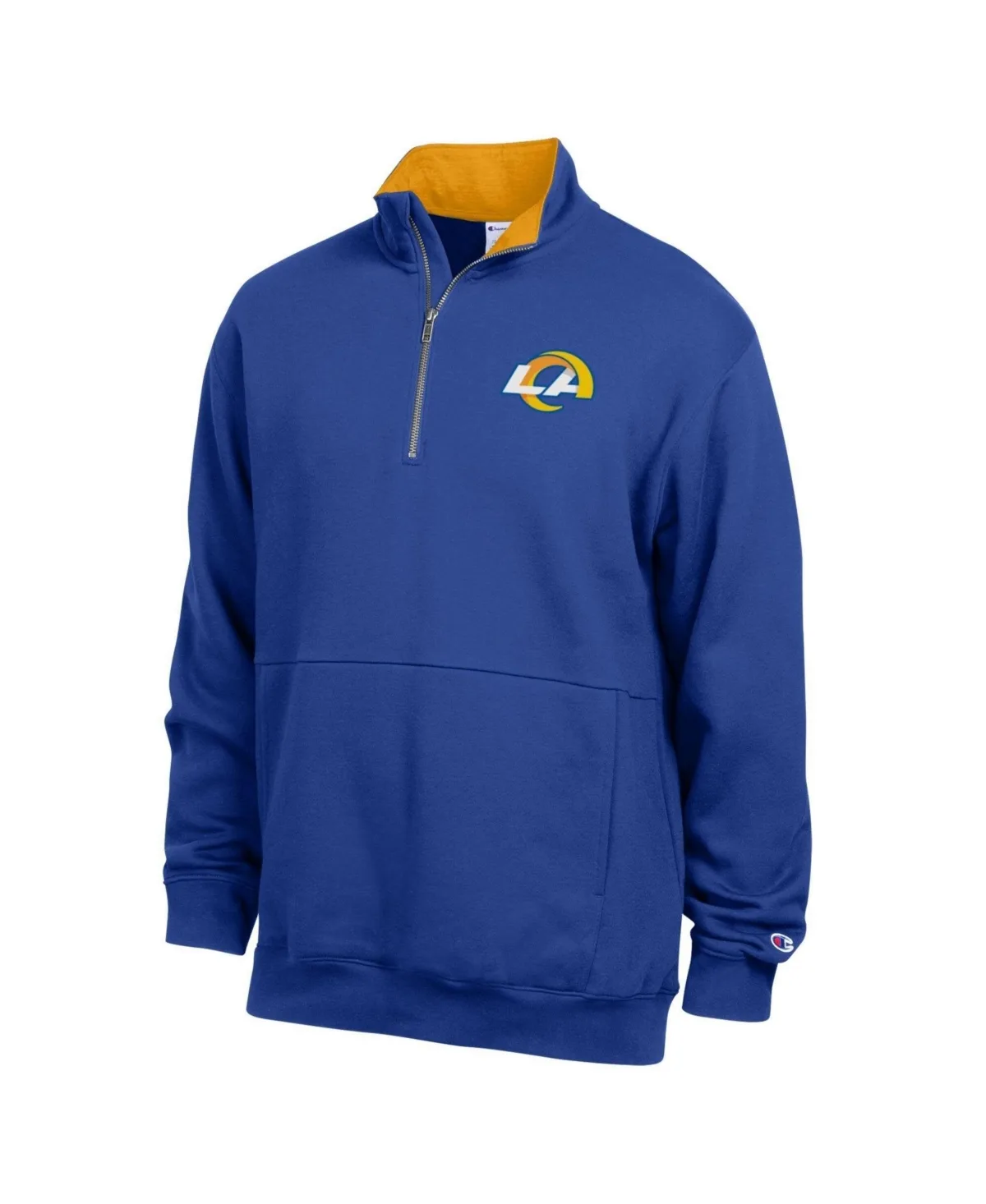 Los Angeles Rams Fleece Quarter-Zip Pullover by Champion