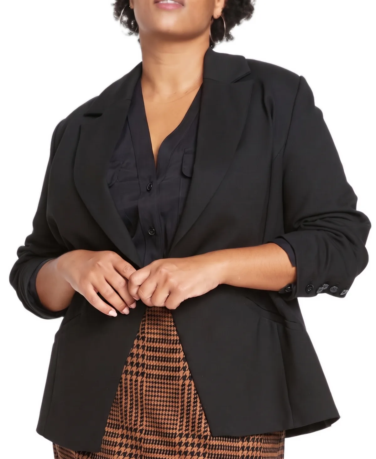 Double Breasted Ponte Blazer by Universal Standard