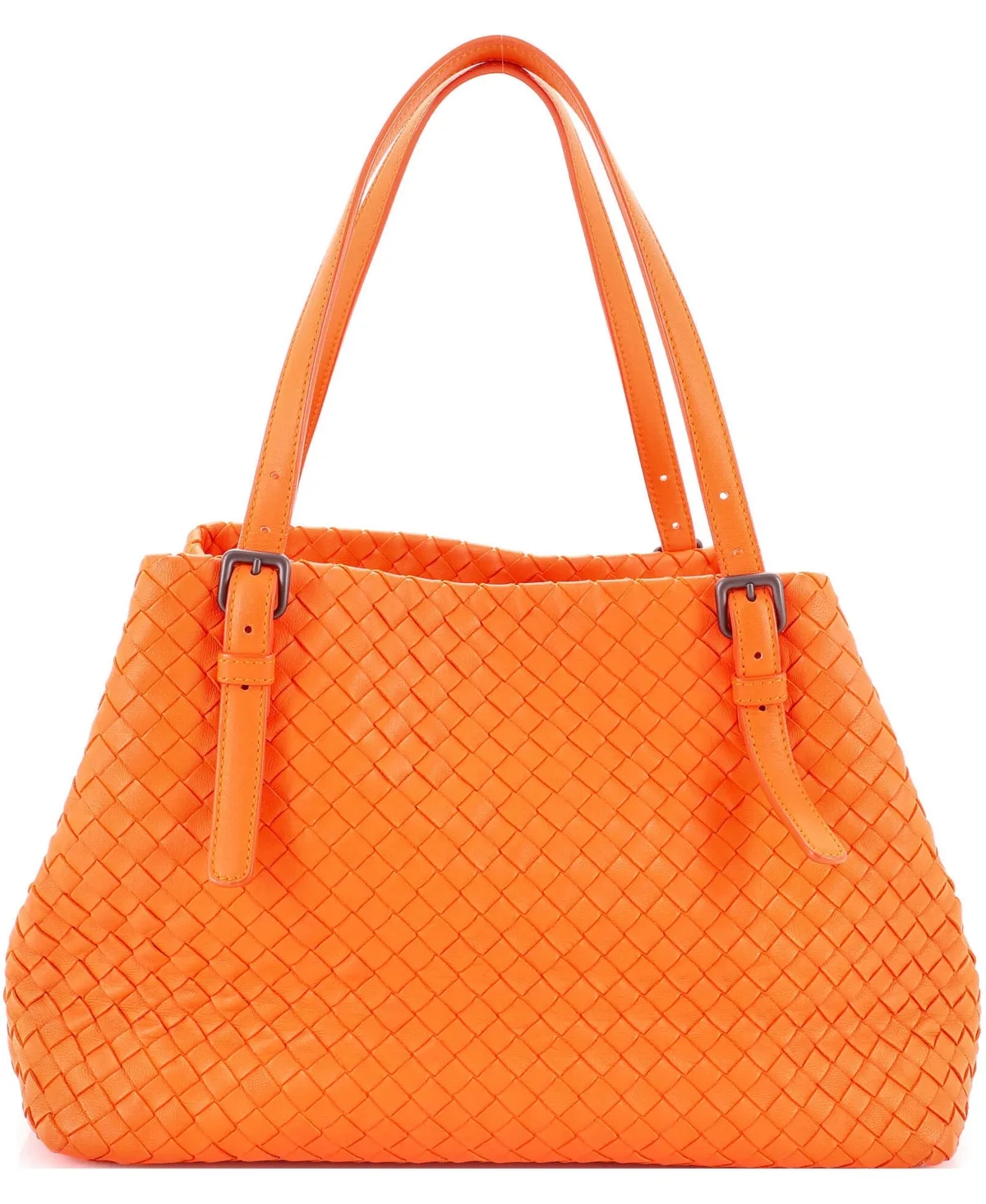 Pre-Owned Bottega Veneta Medium A-Shape Tote Intrecciato Nappa by Bottega Veneta