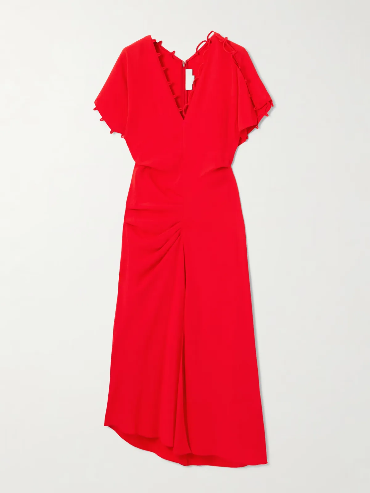 - Crepe Midi Dress -