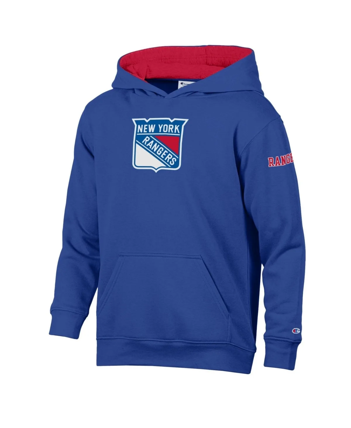 New York Rangers Fleece Hoodie by Champion