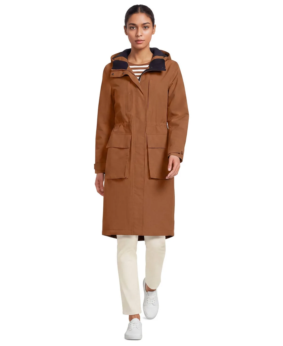 Squall Waterproof Insulated Winter Stadium Maxi Coat by Lands' End