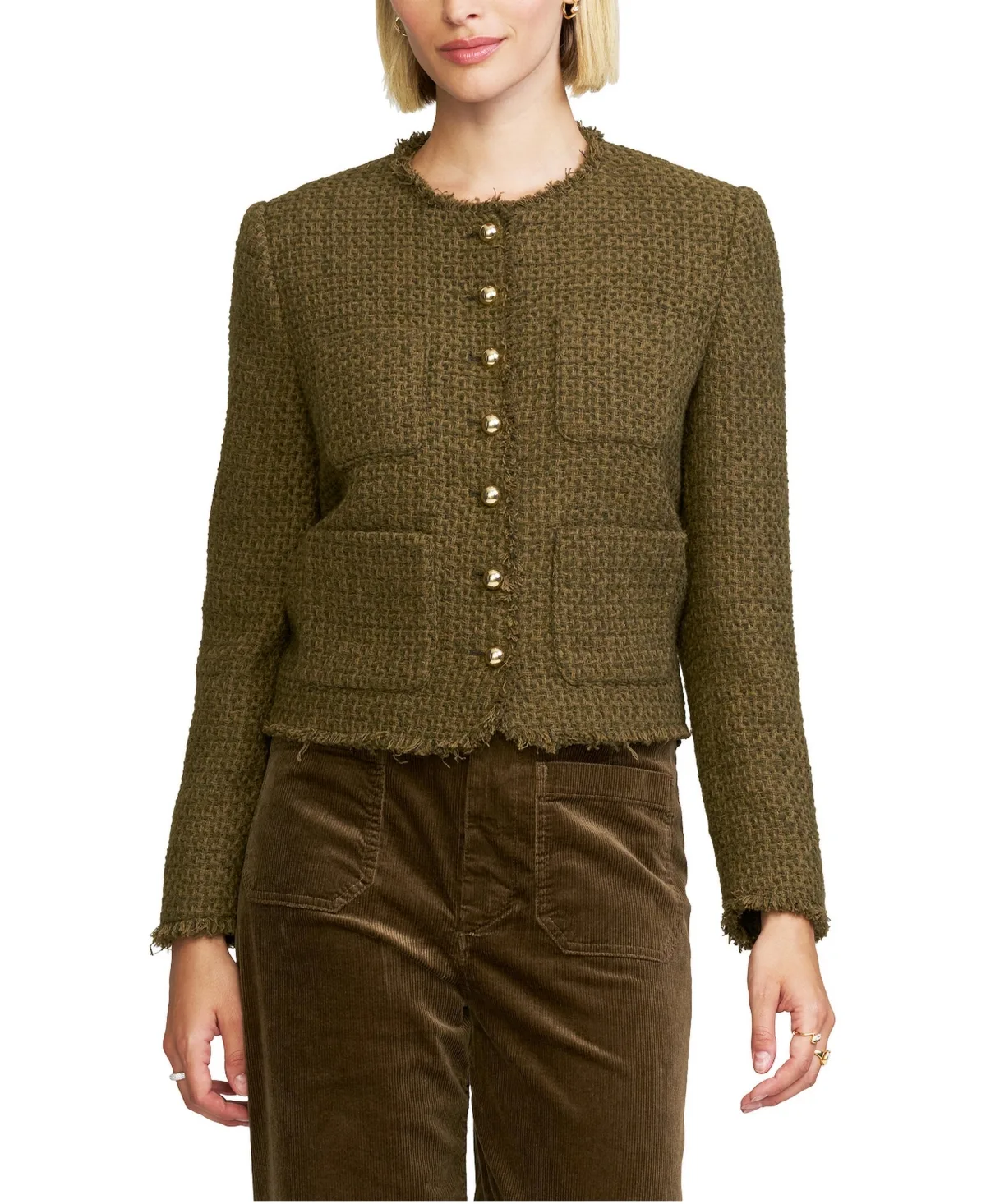 Heritage Tweed Jacket by Elle Collection