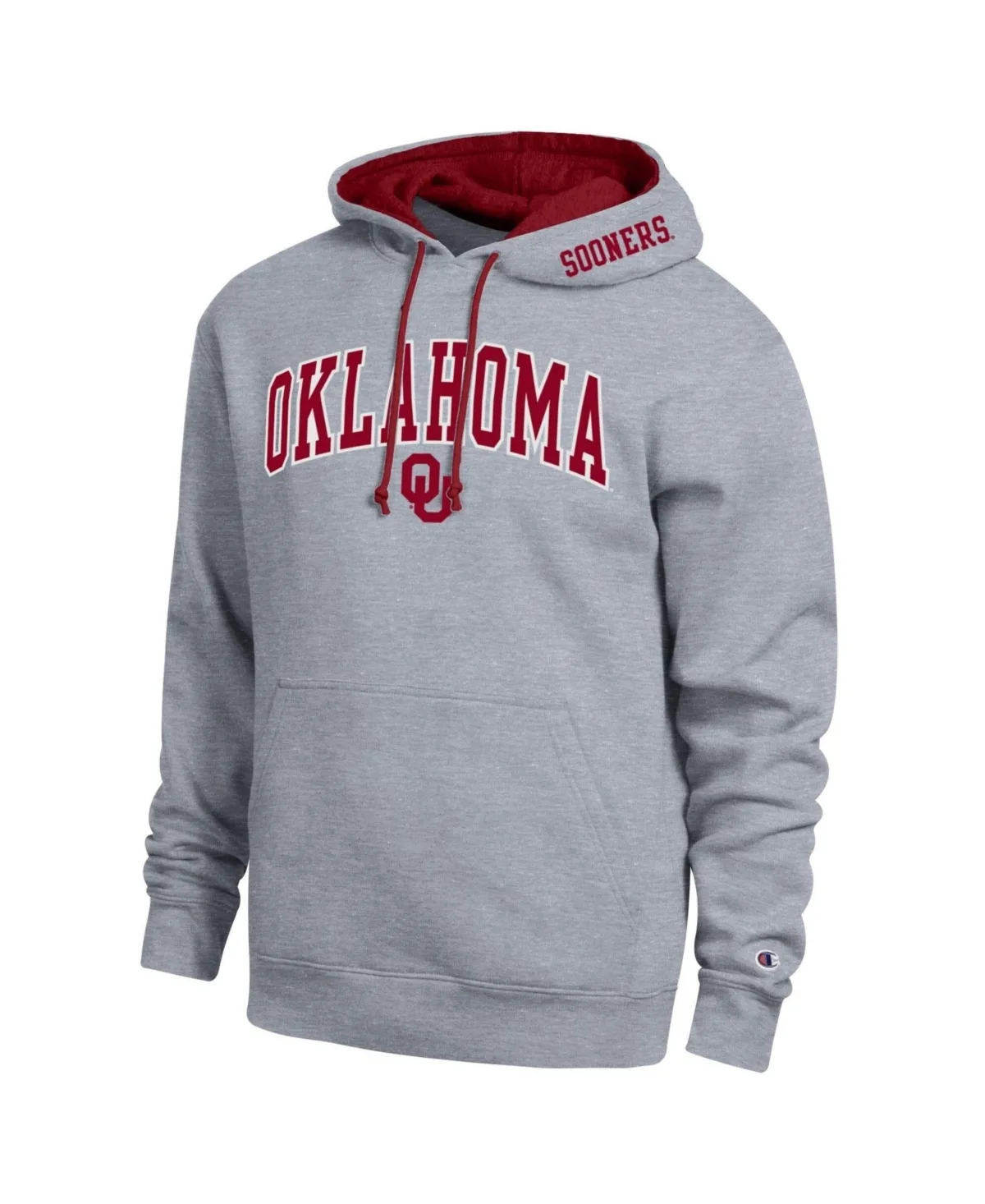 Oklahoma Sooners Arch Tackle Twill Hoodie by Champion