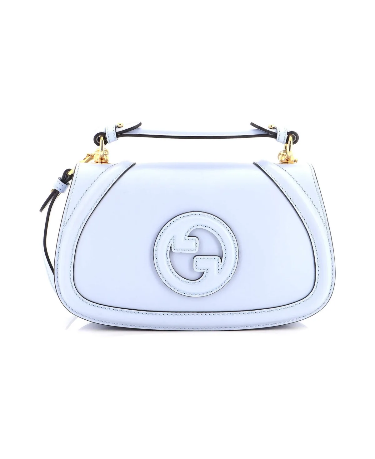 Pre-Owned Gucci Medium Blondie Nm Top Handle Bag Leather by Gucci